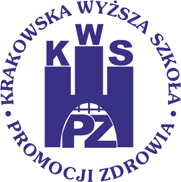Logo Krakowska Wyższa Szkoła Promocji Zdrowia